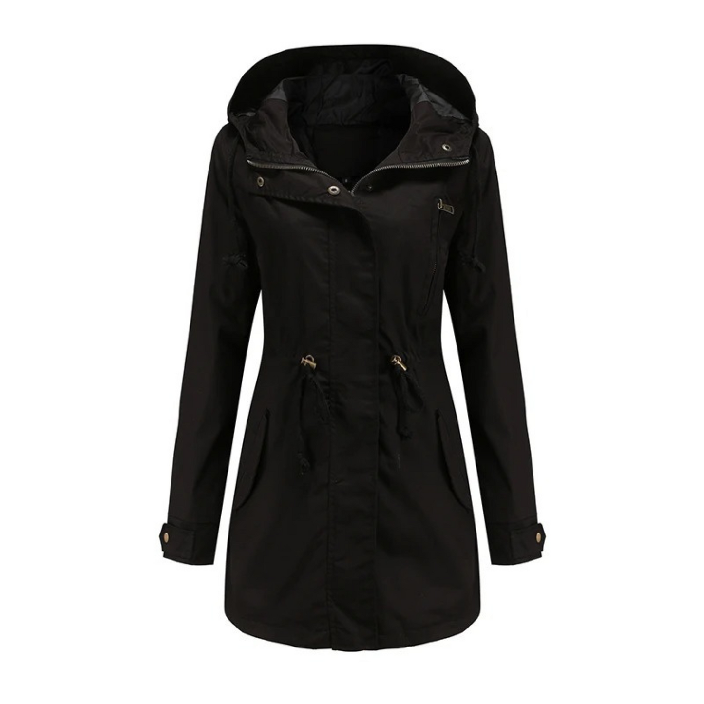 Leichte & Stylische Damen Herbstjacke mit langer Passform – Amira