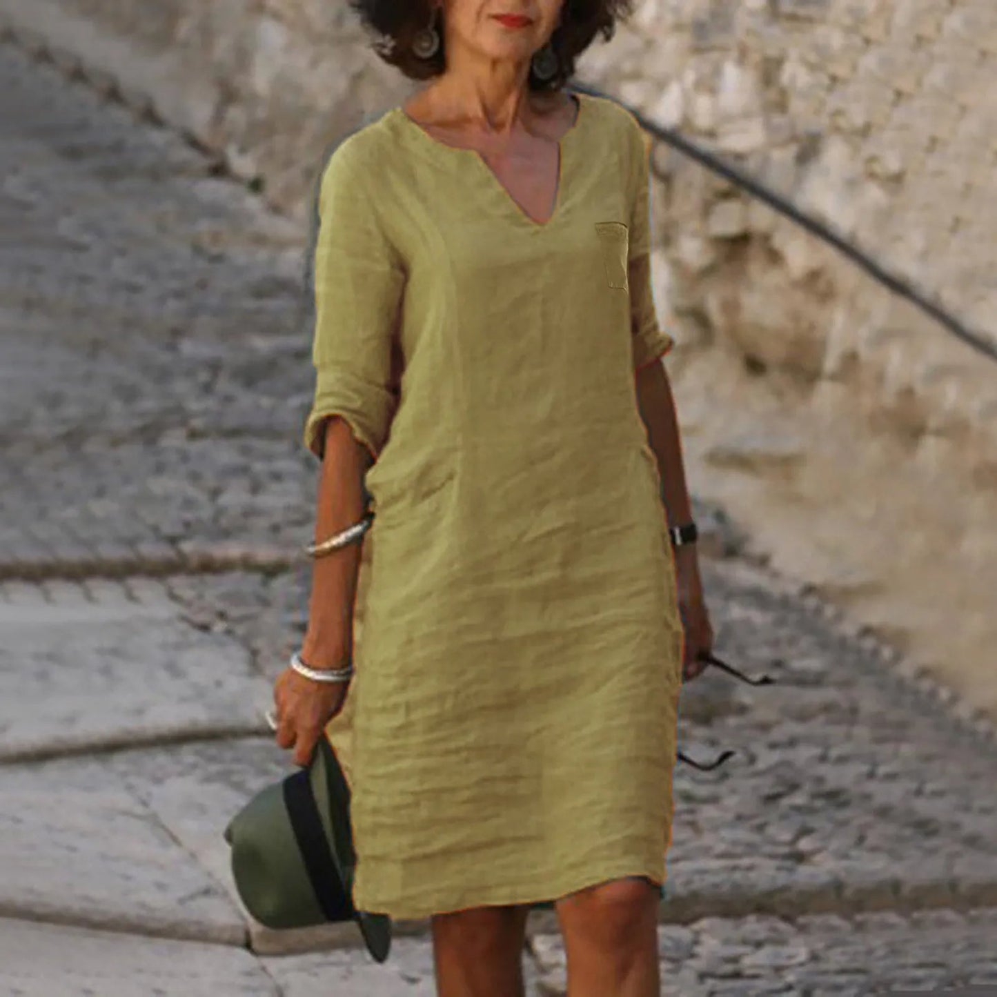 Stilvolle Luftige Sommerkleid – Isalie
