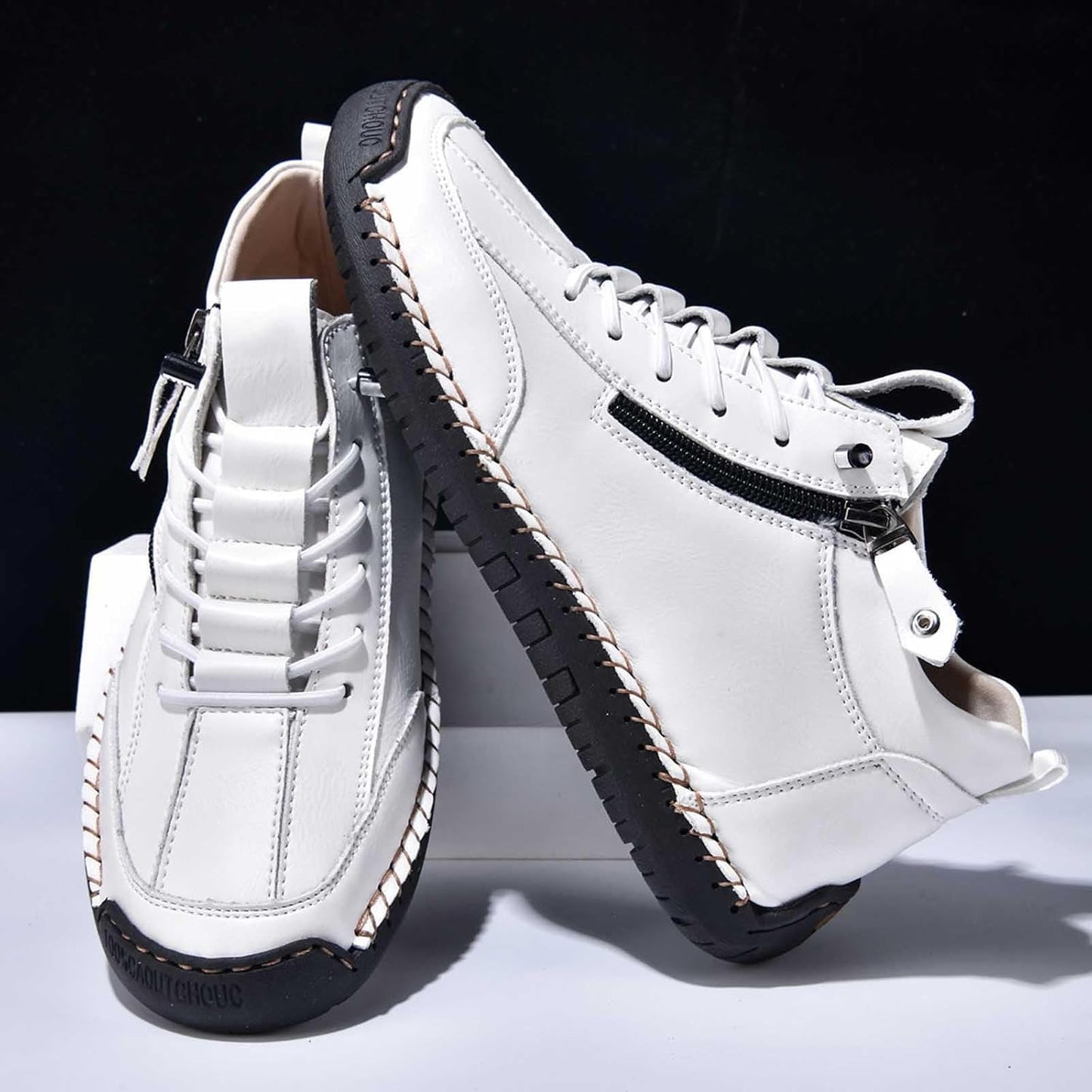 Leder Mid-Top Sneakerboots – Andreas Oktoberfest 2026