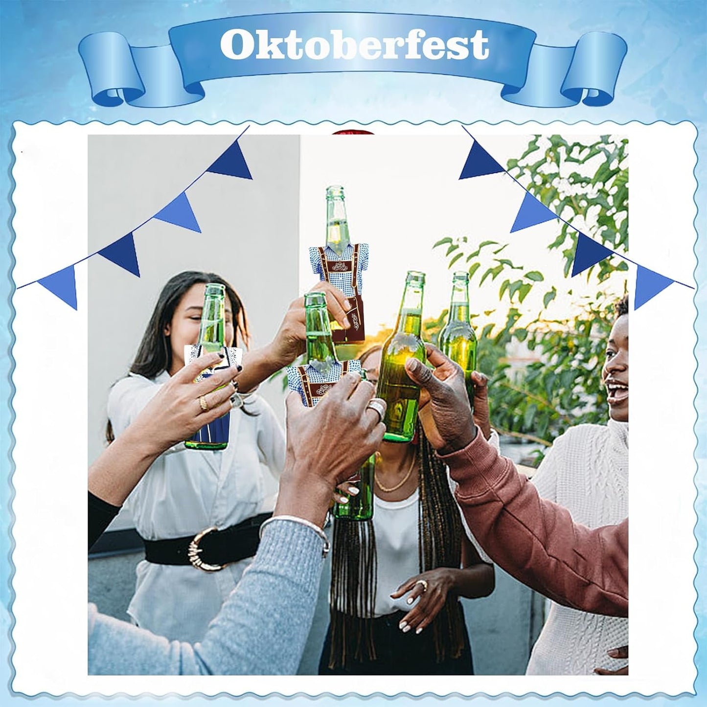 Flaschen-Kühler im 6er-Pack – Madl & Buam Oktoberfest 2026