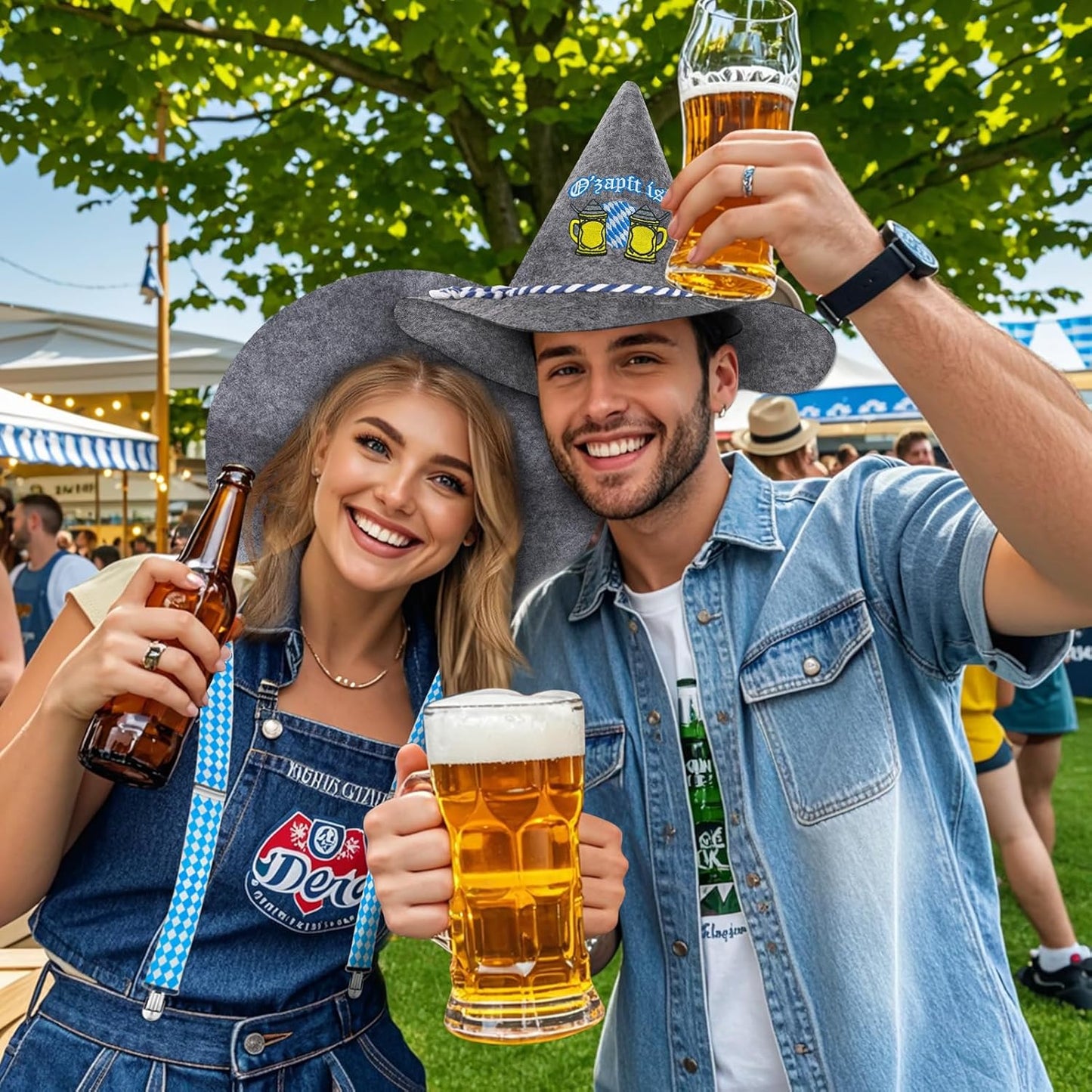 Trachten-Set mit Hut & Hosenträger – WiesnHeld Oktoberfest 2026
