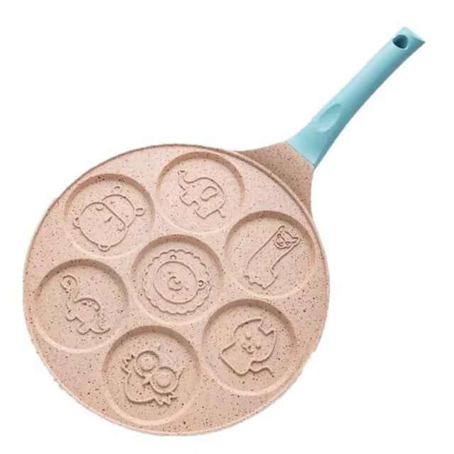 Tiermotiv-Pfanne für Kinderpfannkuchen mit Antihaftbeschichtung – 26 cm