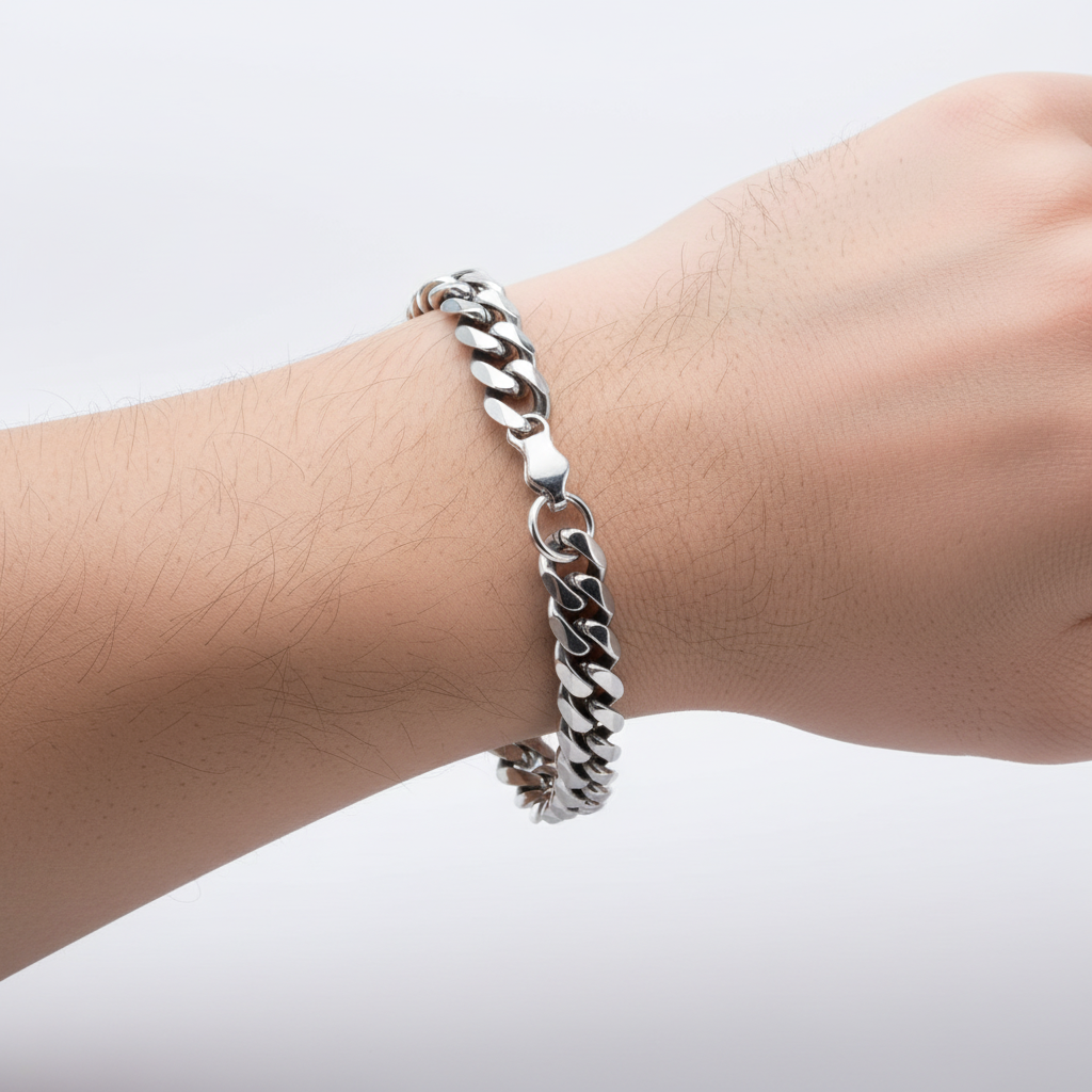 Edelstahl Kettenarmband - ChainGlow