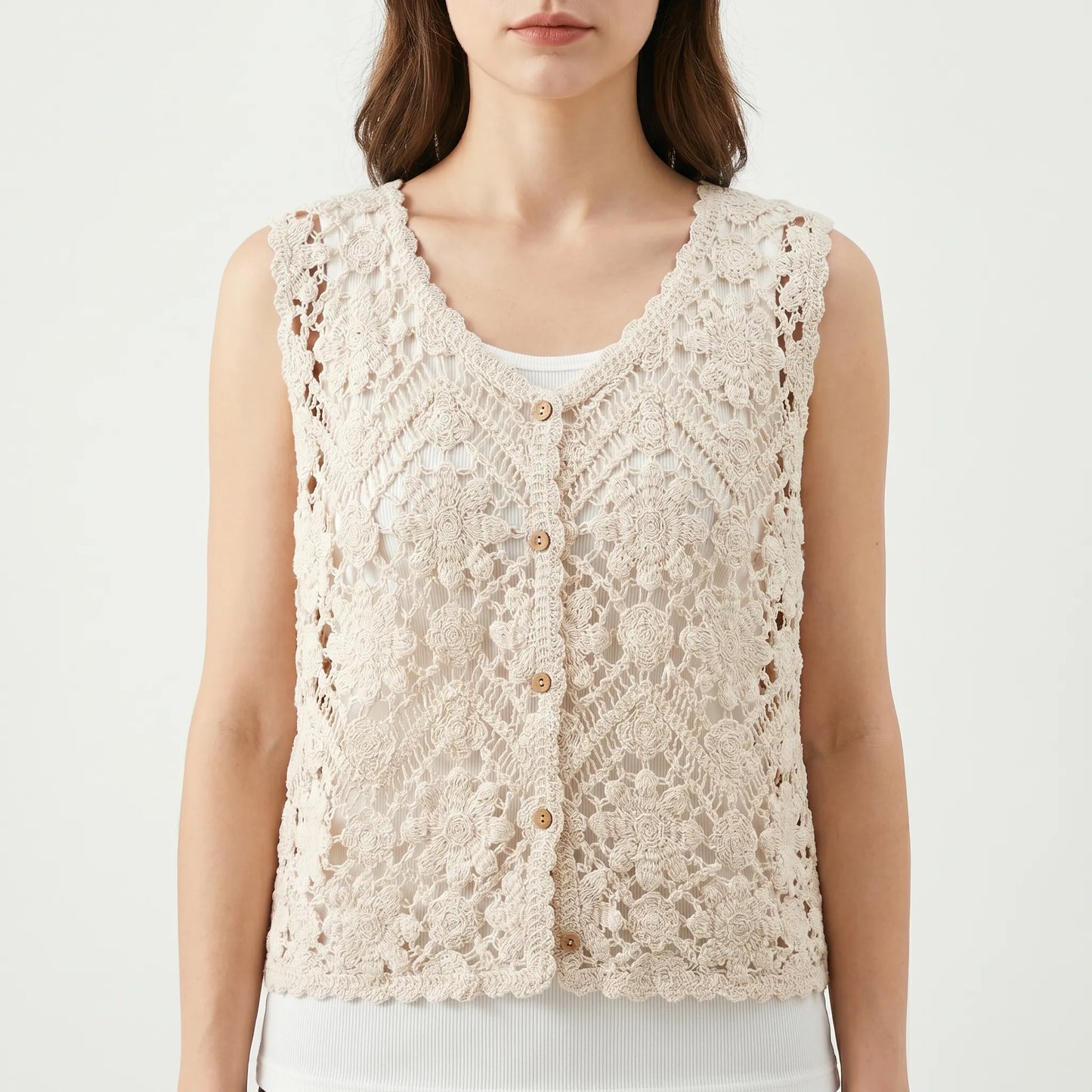 Häkelweste Boho Für Den Sommer - Jana