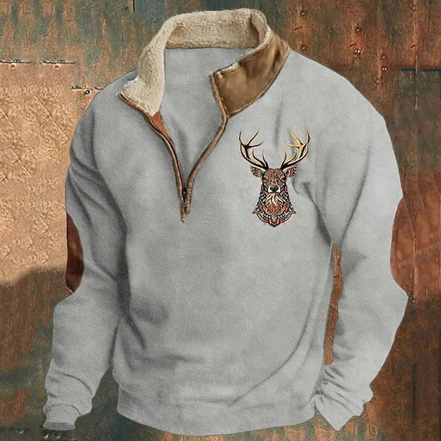 Halbzip Pullover Mit Kragen - Arvid