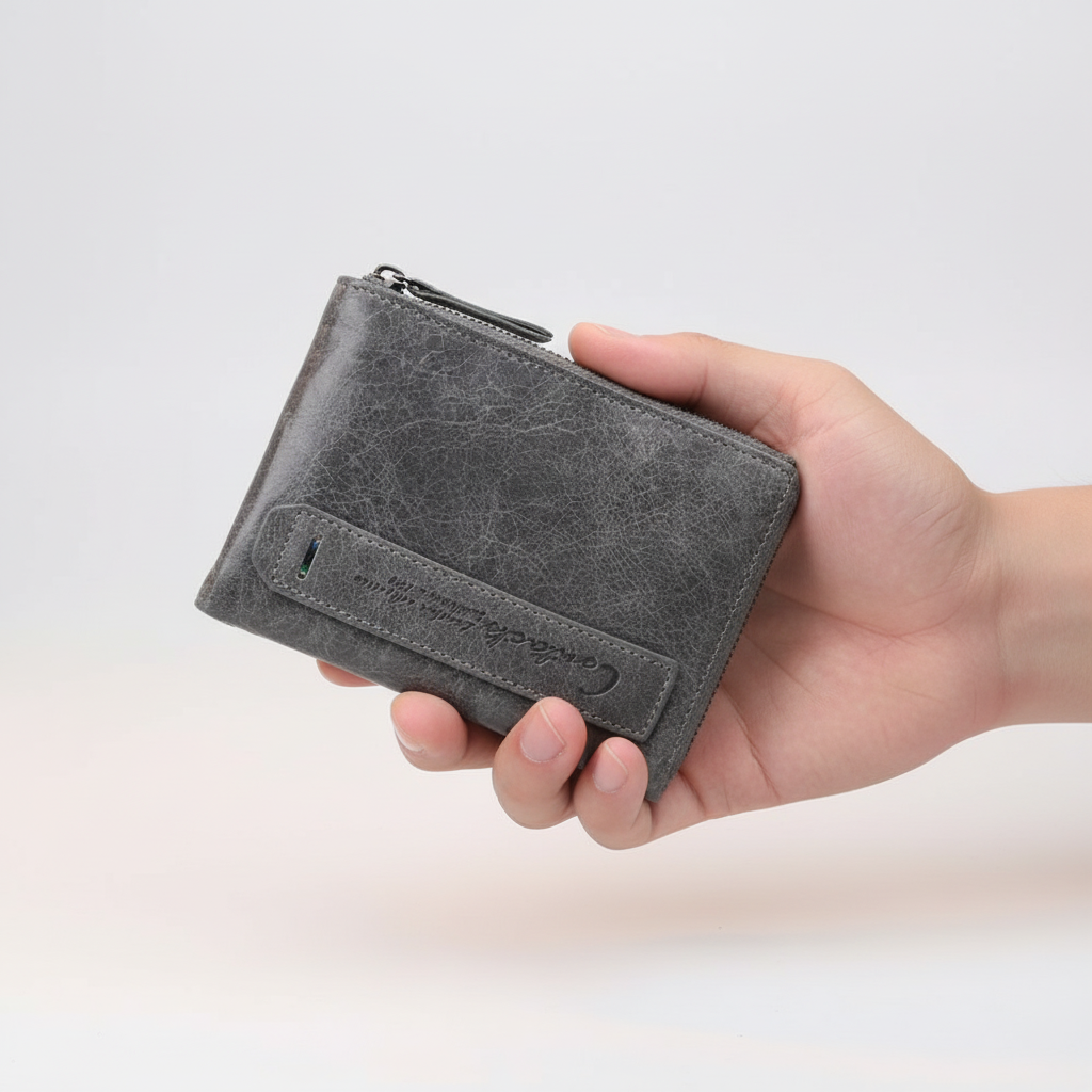 Krótki Portfel Skórzany - StylishWallet