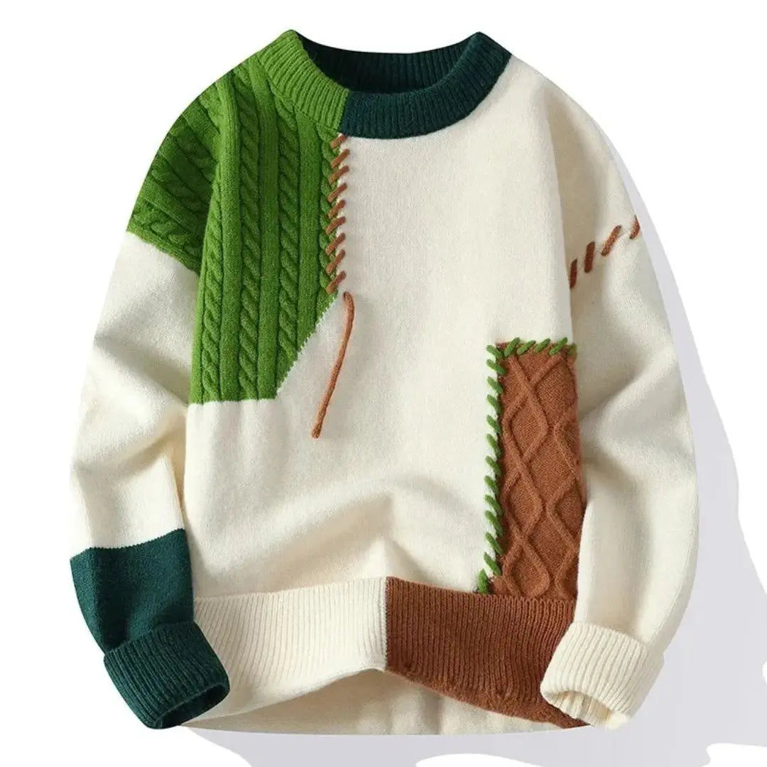 Locker Geschnittener Pullover - Ylvie