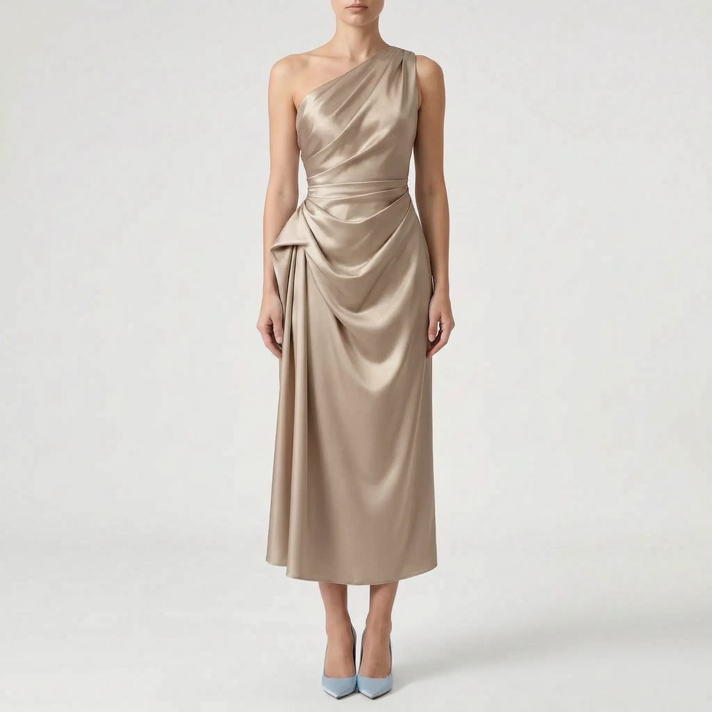 One-Shoulder-Abendkleid - Minnie