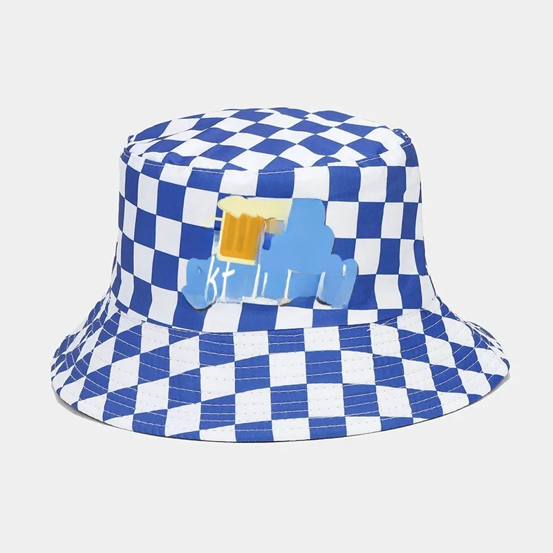 Fischerhut mit Rautenmuster – WiesnKaro Oktoberfest 2026