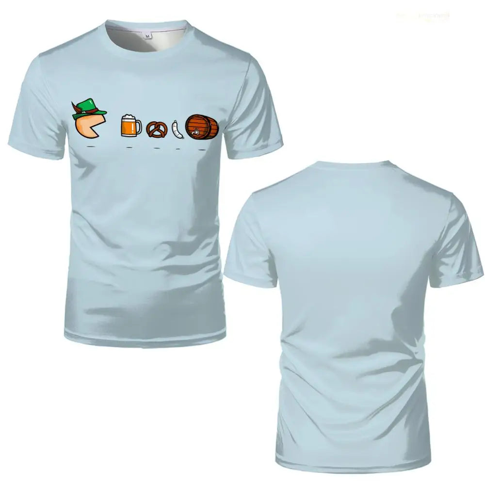 Oktoberfest T-Shirt mit Cartoon-Motiven – GaudiShirt Oktoberfest 2026