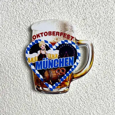 Kühlschrankmagnet „München 3D“ – BayernMagnet (1+1 Gratis) Oktoberfest 2026