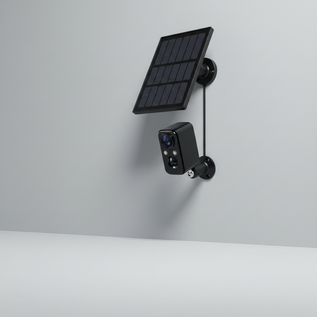 Solarbetriebene Außen Überwachungskamera - SolarVista
