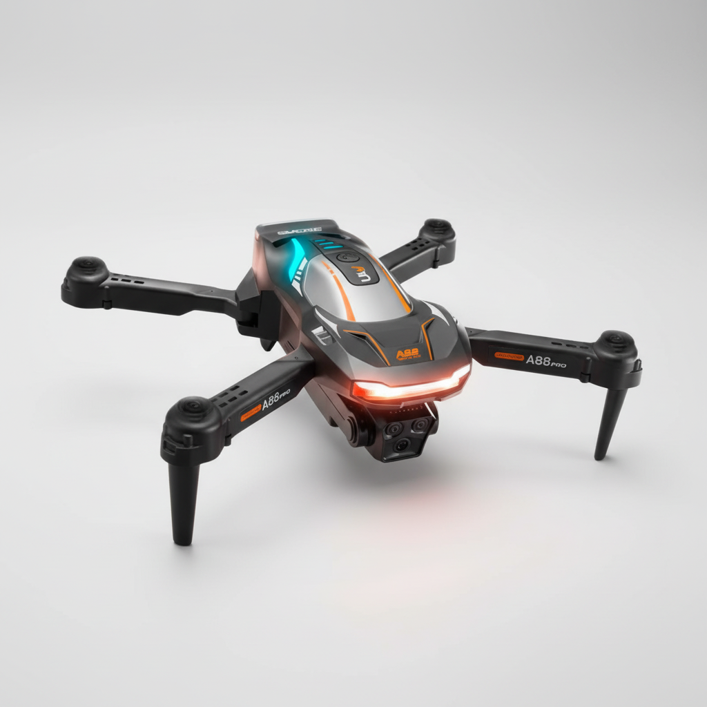 Stabilisierte Gimbal Luftbilddrohne - AeroCompacta