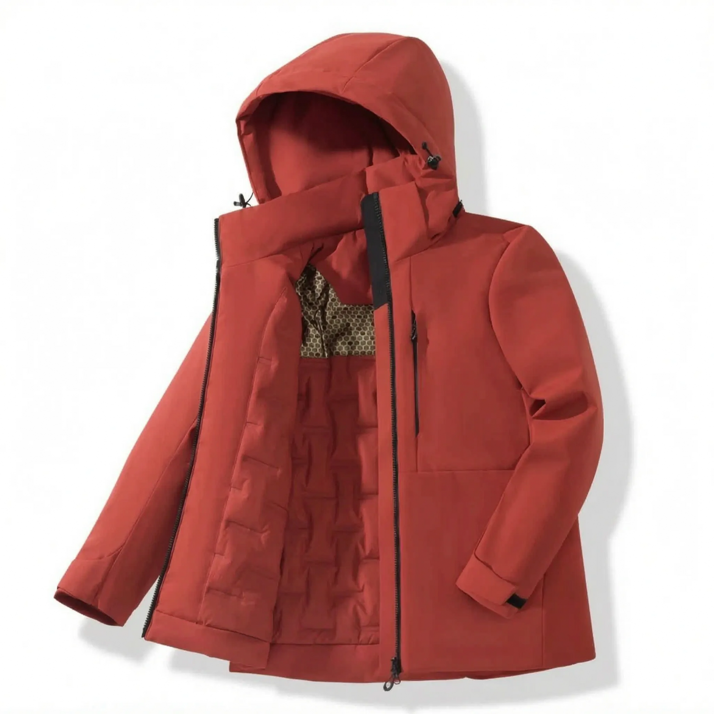 Thermo-Windbreaker Mit Kapuze - Wyndrix