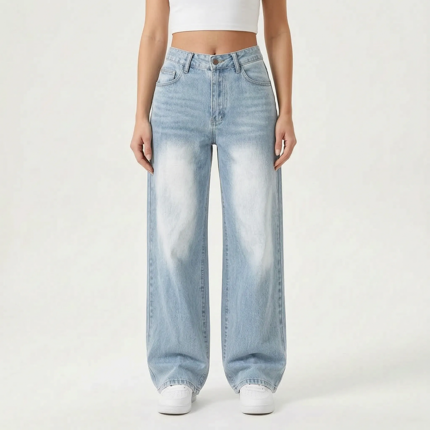 Wide Leg Jeans High Waist - Ethel