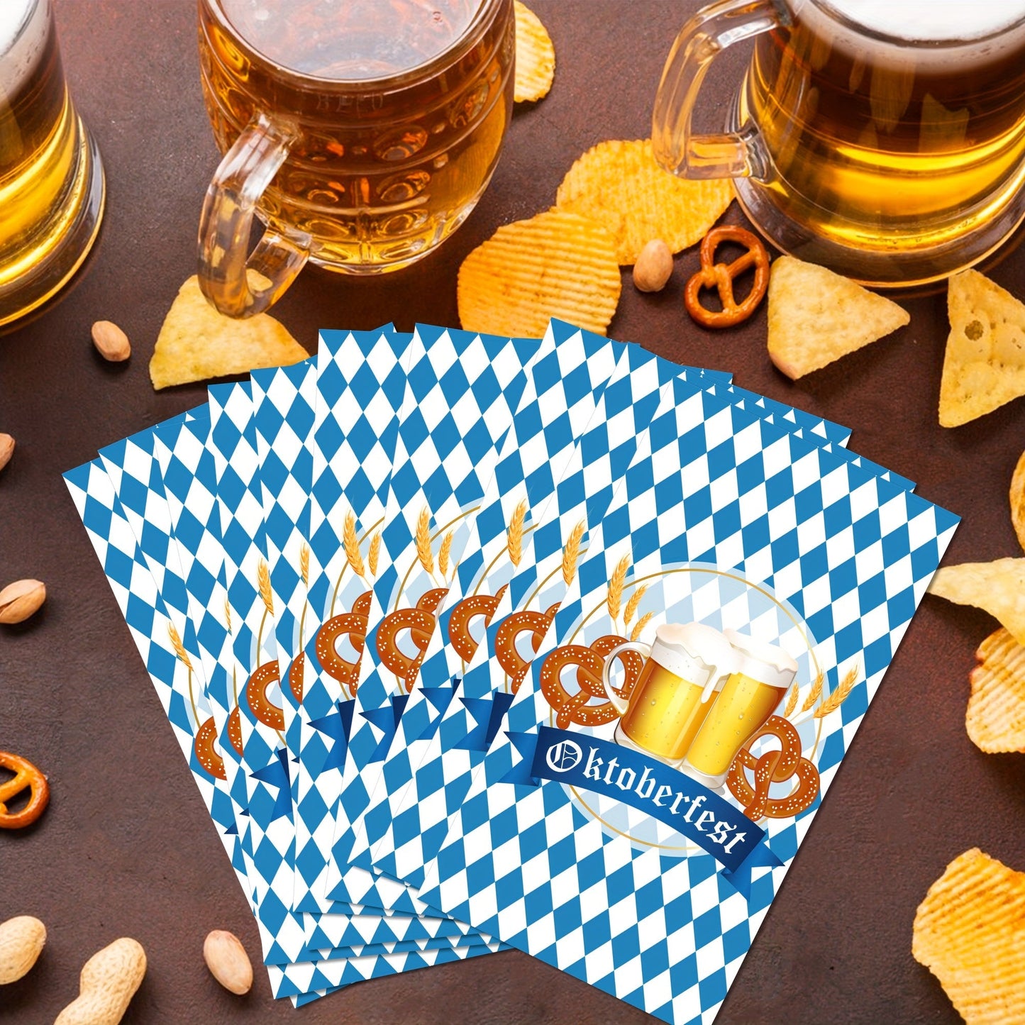 Papier Servietten (120 Stück) – WiesnServus Oktoberfest 2026
