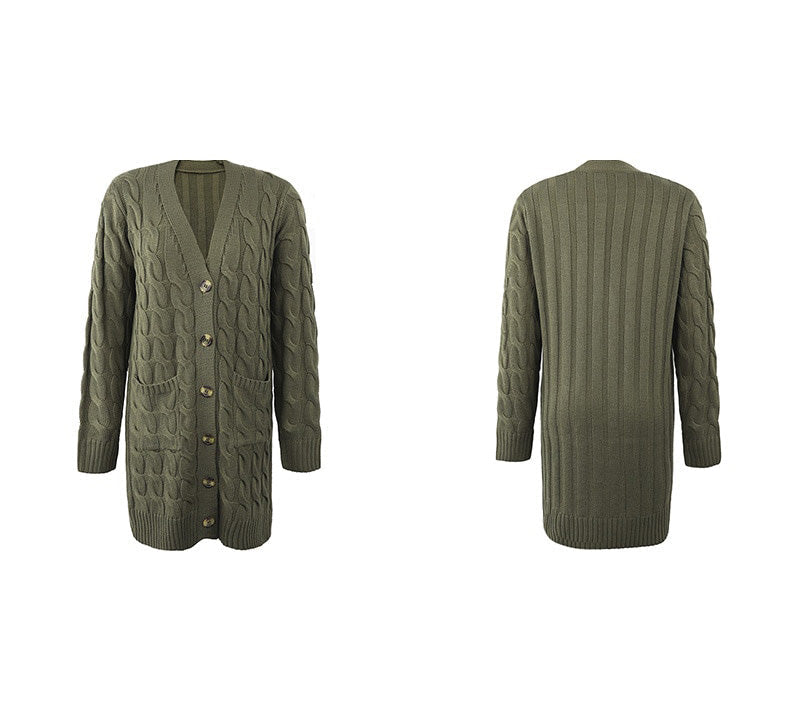 Damen Strick-Cardigan mit Taschen – Noelle