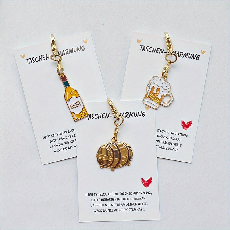 Oktoberfest Schlüsselanhänger 3 Sets (je 5 Stück) – BierCharms Oktoberfest 2026