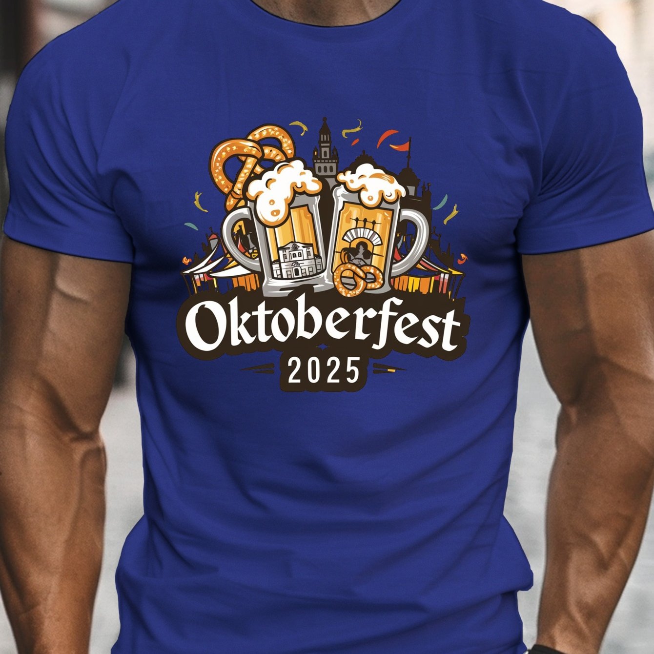 Herren Kurzarm T-Shirt – Hopfen Oktoberfest 2026