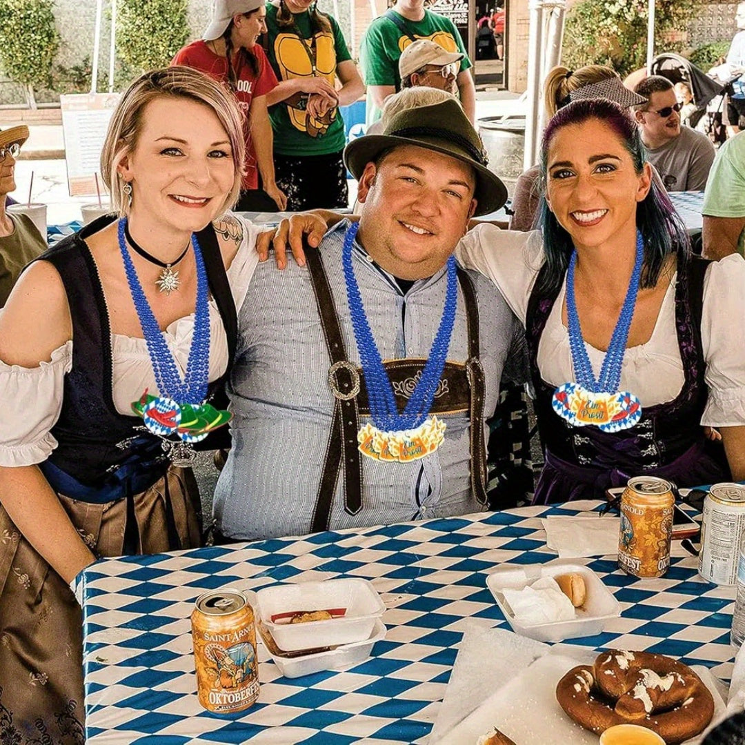 Party Halsketten Set (21 Stück) – WiesnGlanz Oktoberfest 2026