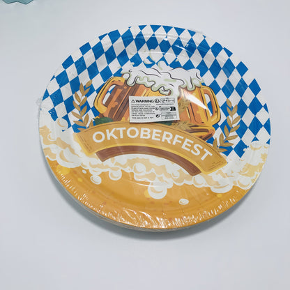 Papier Teller Set (verschiedene Größen) – WiesnTeller Oktoberfest 2026