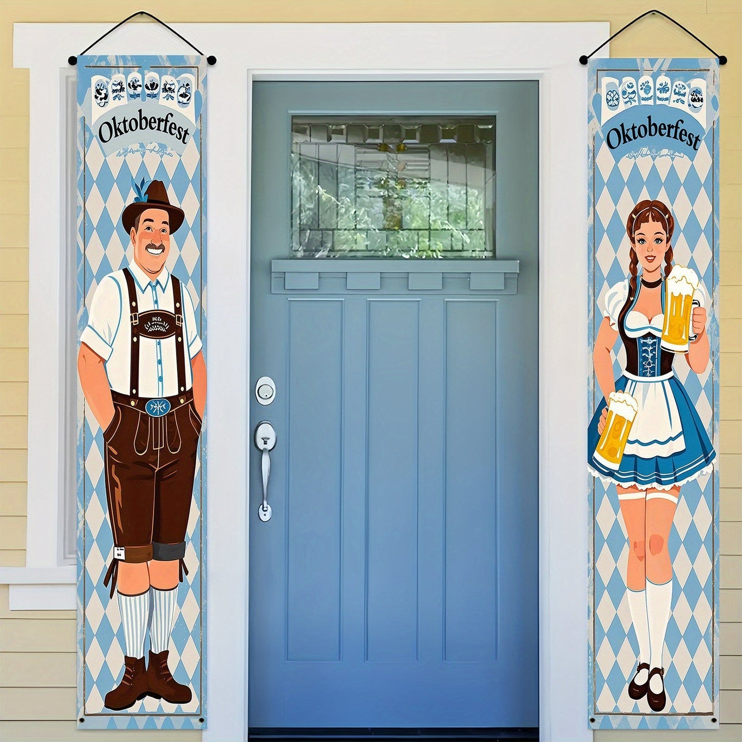 Oktoberfest Banner Set Polyester – WiesnWillkommen Oktoberfest 2026