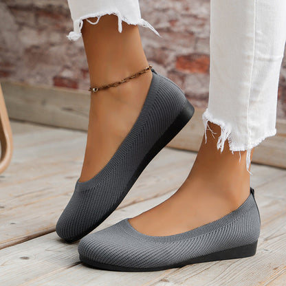 Herbstliche orthopädische Damen-Ballerinas mit Komfortsohle & klassischem Design – Mia