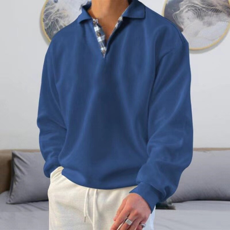 Leichter Herren Herbstpullover mit lockerer Passform – Benedikt