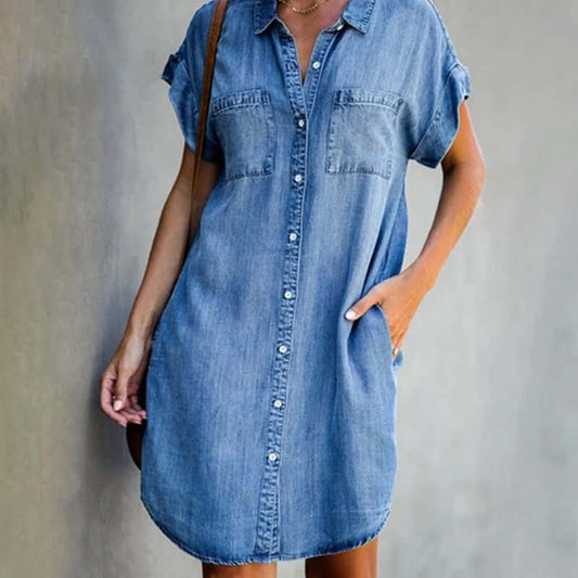 Trendiges Jeanskleid - Maeve