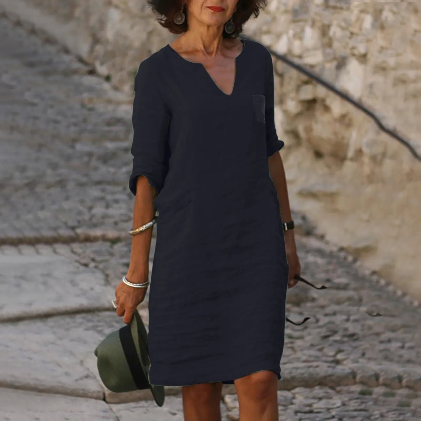 Stilvolle Luftige Sommerkleid – Isalie