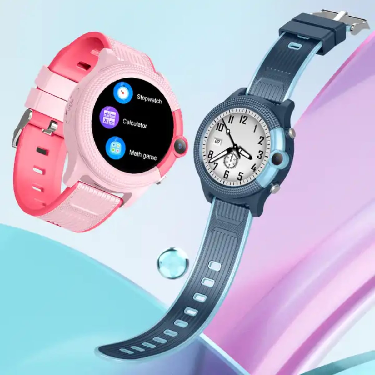 Kinder-Smartwatch mit GPS, Kamera und Anruffunktion für sicheren Alltag