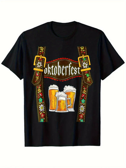Herren Kurzarm T-Shirt – Hansi Oktoberfest 2026