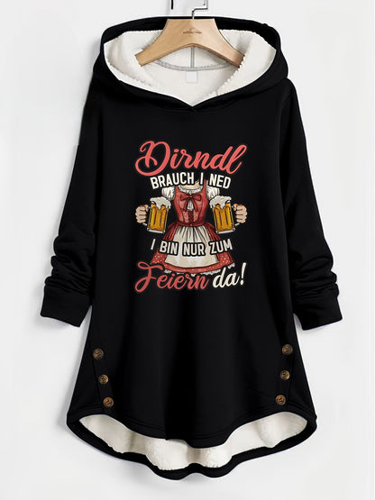 Wärmender Damen Hoodie – Sabine Oktoberfest 2026