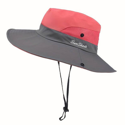 Stylischer Damen UV-Schutz Sonnenhut mit breiter Krempe – Livia