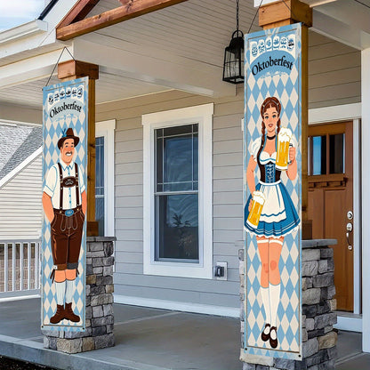 Oktoberfest Banner Set Polyester – WiesnWillkommen Oktoberfest 2026