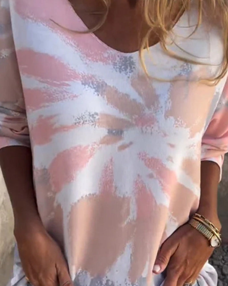 Bequemes & Vielseitiges Damen Shirt mit Rundhalsausschnitt – Maila