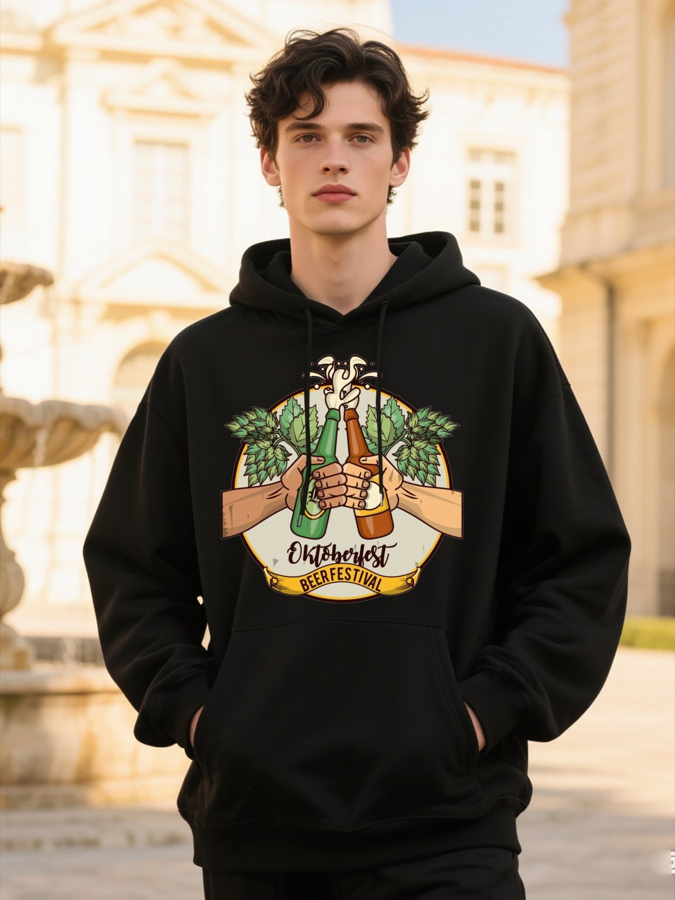 Lässiger Herren Hoodie – Georg Oktoberfest 2026