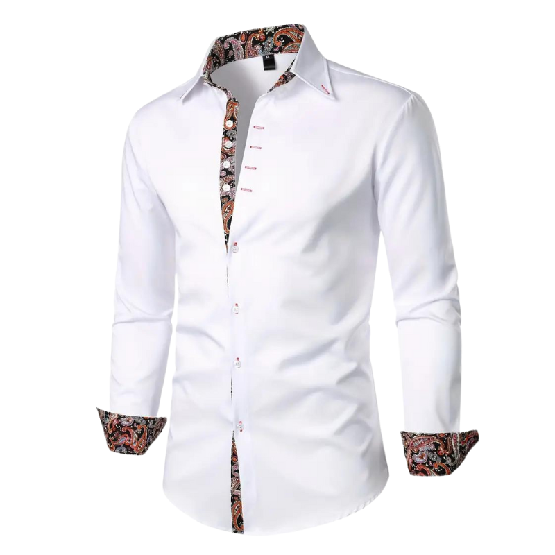 Elegantes Herbst-Partyhemd für Herren – Matteo