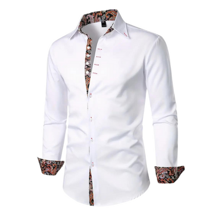 Elegantes Herbst-Partyhemd für Herren – Matteo