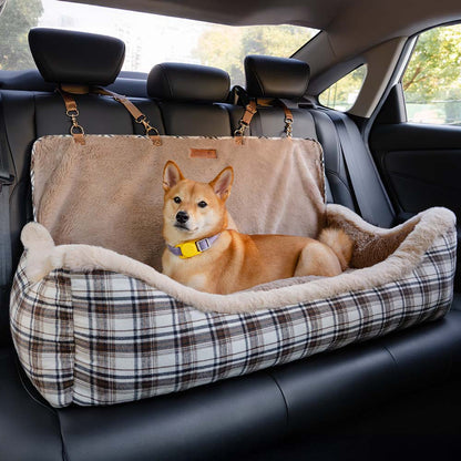 Plüsch-Autositz für Haustiere – RideSafe CozySeat