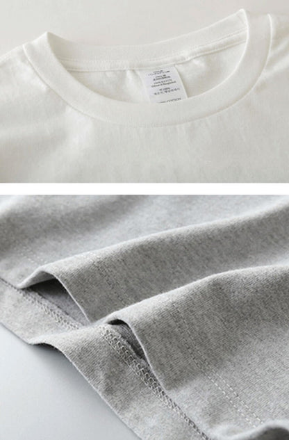 Unisex Geen Gezicht Bedrukt T-shirt
