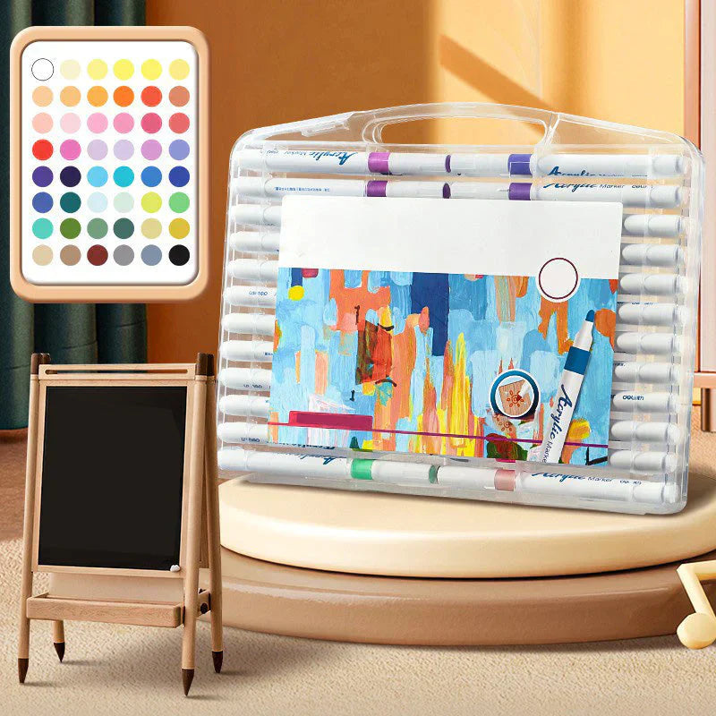 Acryl-Malstifte für Kinder und Bastelprojekte – 12 bis 48 Farben erhältlich