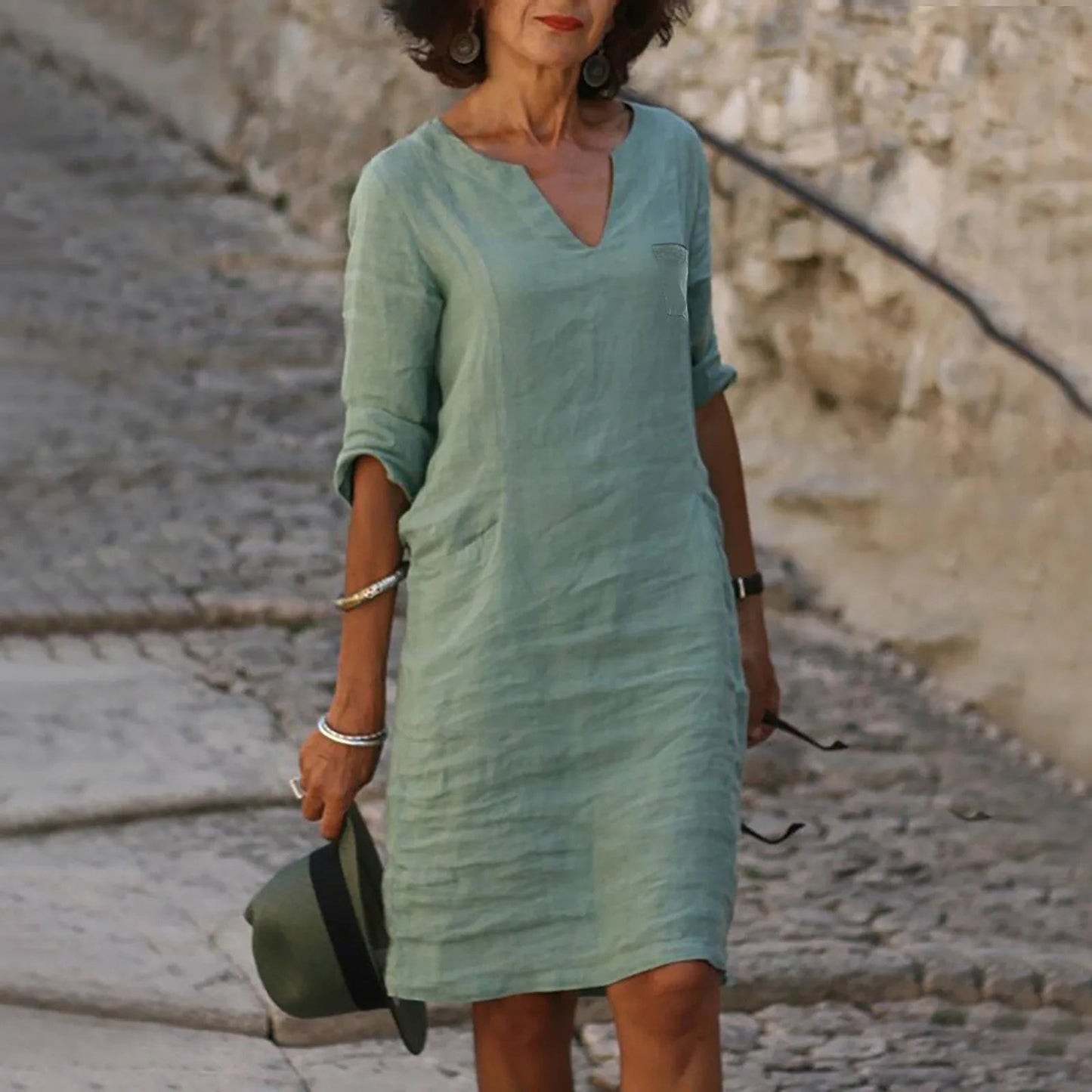 Stilvolle Luftige Sommerkleid – Isalie