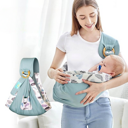 Multifunktionale Babytrage mit Stillfunktion aus Baumwolle – 0 bis 36 Monate