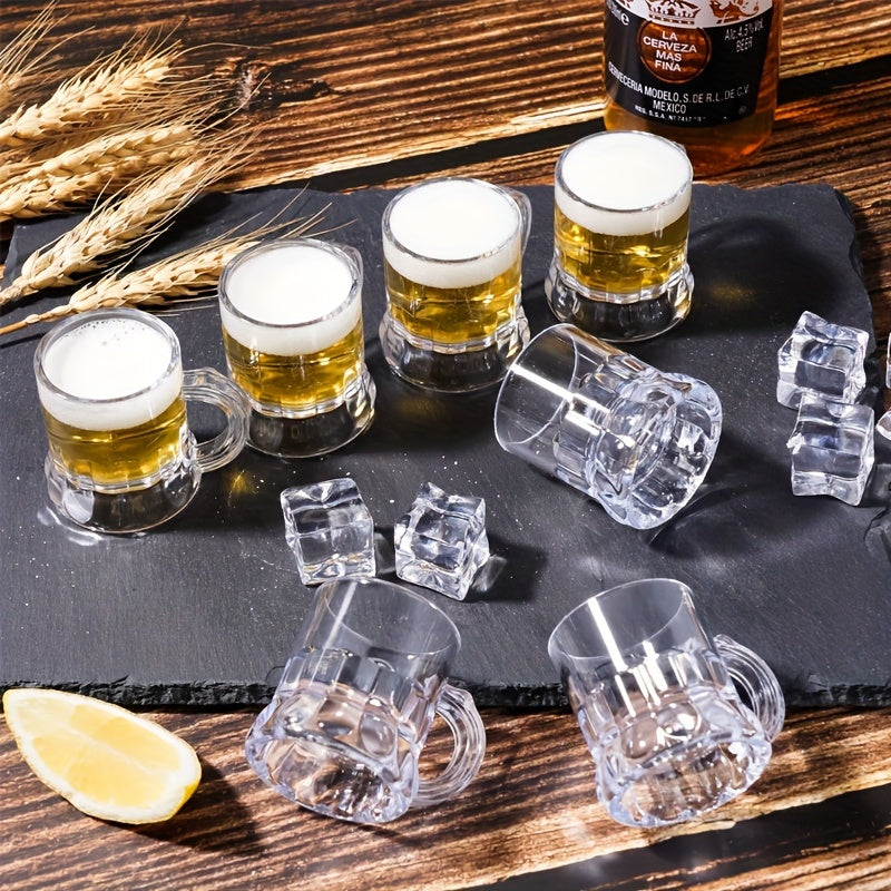 Transparente Mini-Bierkrüge 2er-Set (je 12 Stück) – MiniKrugSet Oktoberfest 2026