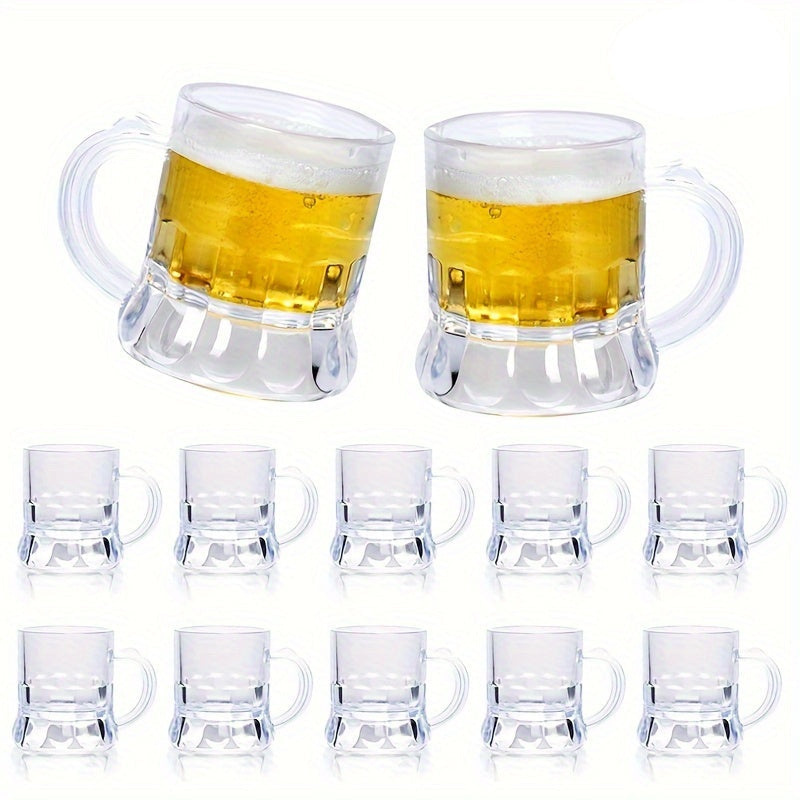 Transparente Mini-Bierkrüge 2er-Set (je 12 Stück) – MiniKrugSet Oktoberfest 2026