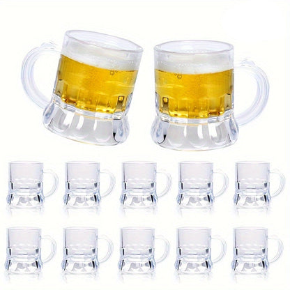 Transparente Mini-Bierkrüge 2er-Set (je 12 Stück) – MiniKrugSet Oktoberfest 2026