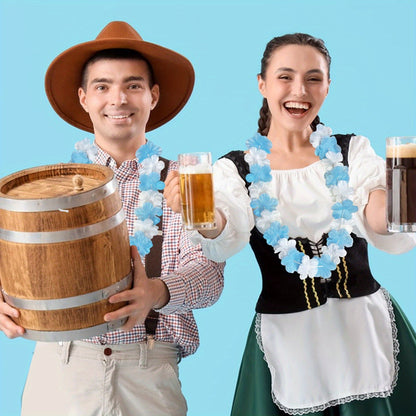24 Stück Oktoberfest Deko-Ketten – BavariaBlüten Oktoberfest 2026