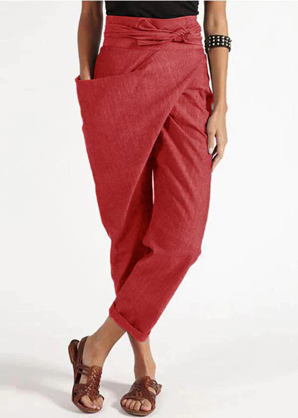 Herbstliche Modische Damen Haremshose mit hoher Taille – Romy