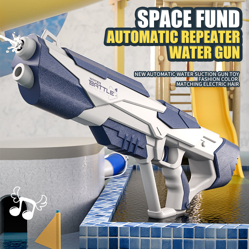 Wasserpistole mit Druckstrahl & USB-Akku für Kinder & Erwachsene – SpritzPower X1